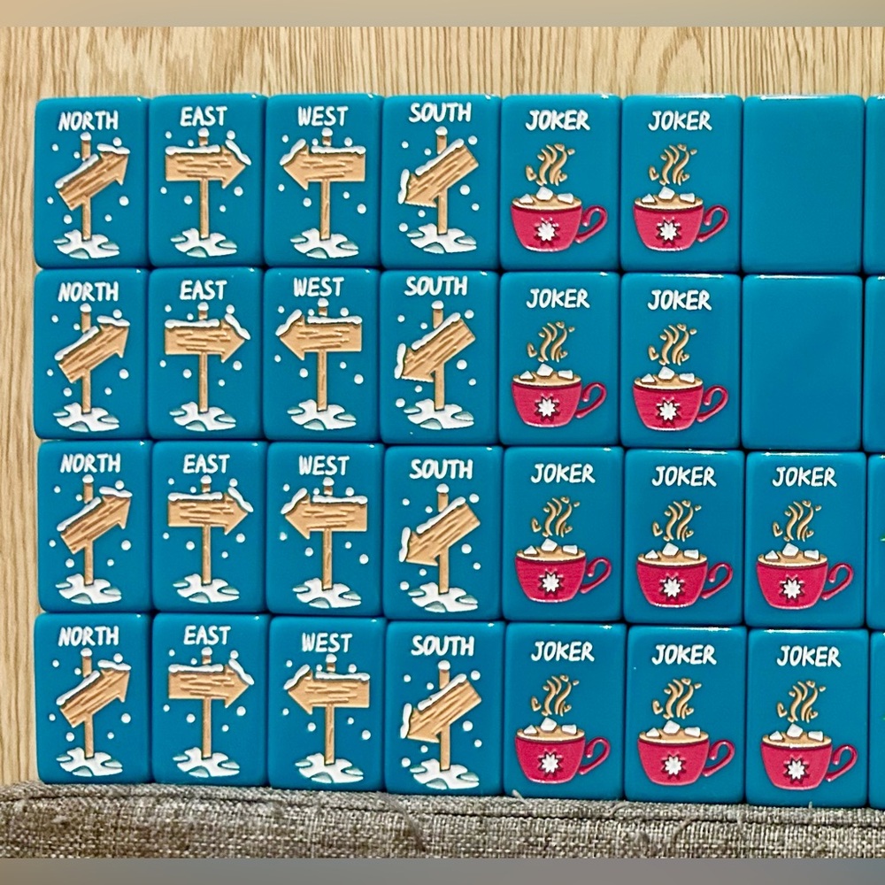 #Mahjong Tile Set St. Moritz Edition